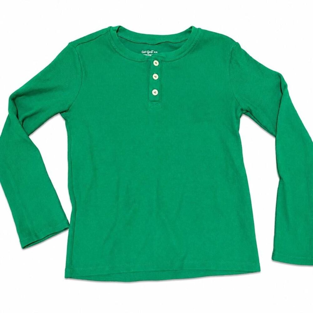 Cat-jack Green Shirt